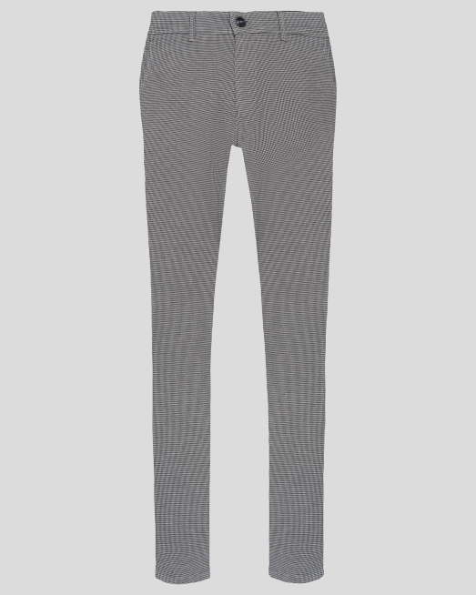 'СИВ СТРУКТУРИРАН ПАНТАЛОН СИЛНО ВТАЛЕН СИЛУЕТ С ИТАЛИАНСКИ ДЖОБ