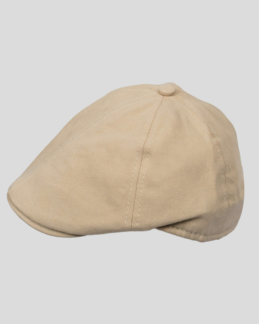 'БЕЖОВА ШАПКА ТИП КАСКЕТ В ЕЛЕГАНТЕН РЕТРО ДИЗАЙН