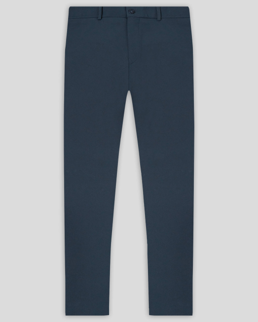 'ТЪМНОСИН КЛАСИЧЕСКИ ПАНТАЛОН С ЛОГО /ЧАСТ ОТ КОСТЮМ/