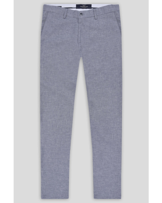 'СИВ МЕЛАНЖИРАН ПАНТАЛОН С ИТАЛИАНСКИ ДЖОБ И ЛОГО