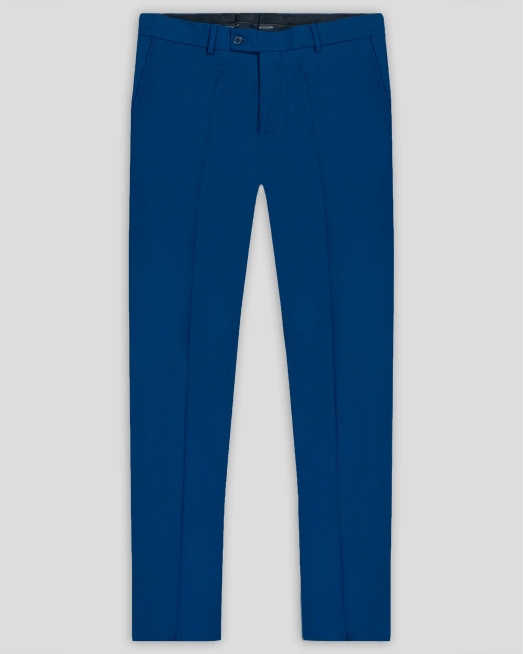 'ЯРКО СИН КЛАСИЧЕСКИ ПАНТАЛОН С ДВОЙНИ ФИЛЕТКИ /ЧАСТ ОТ КОСТЮМ/