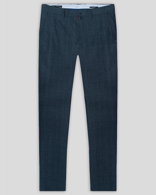 'ТЪМНОСИН ПАНТАЛОН С ИТАЛИАНСКИ ДЖОБ В ДЕСЕН КАРЕ