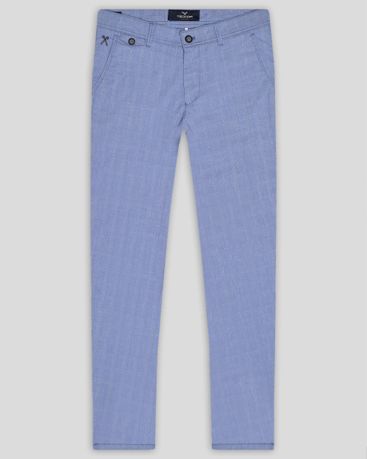 'СИН ЧИНО ПАНТАЛОН В ДЕСЕН КАРЕ СИЛНО ВТАЛЕН СИЛУЕТ