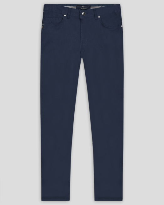 'ПАНТАЛОН С 5 ДЖОБА ВТАЛЕН СИЛУЕТ В ЦВЯТ ИНДИГО