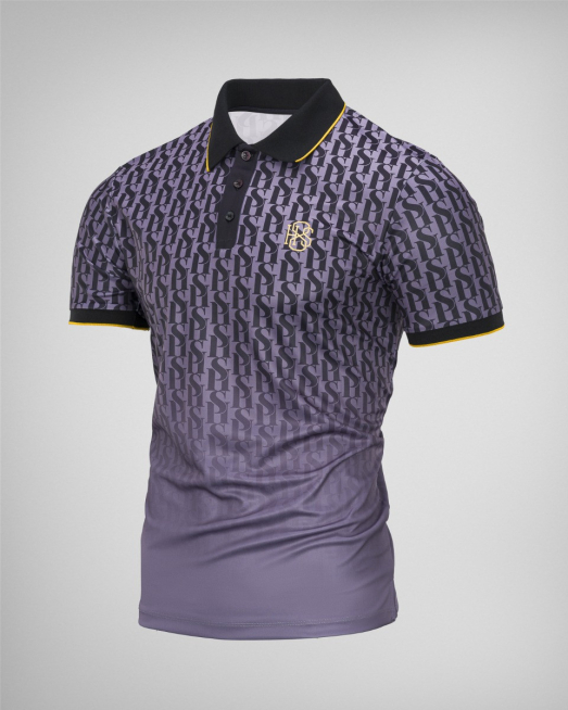 'ДВУЦВЕТНА ТЕНИСКА H8S С ПРЕЛИВАЩИ СЕ ЦВЕТОВЕ  В ЛИЛАВО И ЧЕРНО