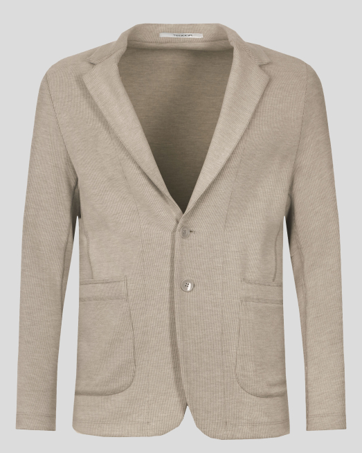 'БЕЖОВО САКО БЕЗ ХАСТАР ТИП ЖИЛЕТКА ВТАЛЕН СИЛУЕТ 