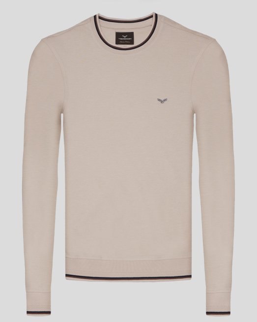 'СВЕТЛОБЕЖОВА БЛУЗА ОТ ДВОЙНО МЕРСЕРИЗИРАН ЕГИПЕТСКИ ПАМУК С ДЕСЕНАЦИИ 