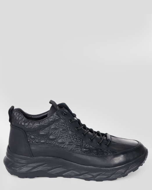 'ВИСОКИ МАРАТОНКИ ОТ ГЛАДКА И РЕЛЕФНА КОЖА С КРОКО ДЕСЕН