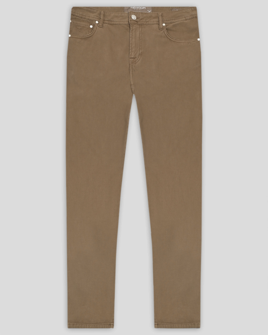 'ПАНТАЛОН С 5 ДЖОБА ВТАЛЕН СИЛУЕТ В ЦВЯТ КАМЕЛ