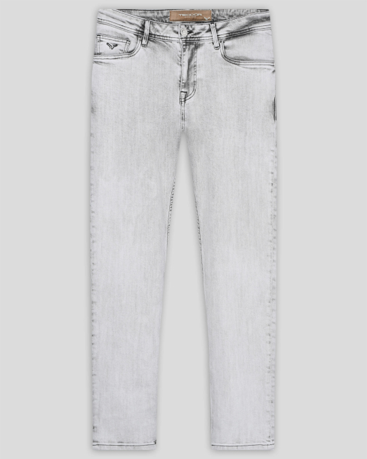 'СВЕТЛОСИВИ ДЪНКИ С ЕФЕКТНО ИЗСВЕТЛЯВАНЕ СИЛНО ВТАЛЕН СИЛУЕТ