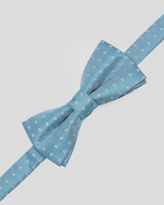 'СИНЯ СТРУКТУРНА ПАПИЙОНКА СЪС СИТЕН КОНТРАСТЕН ПРИНТ