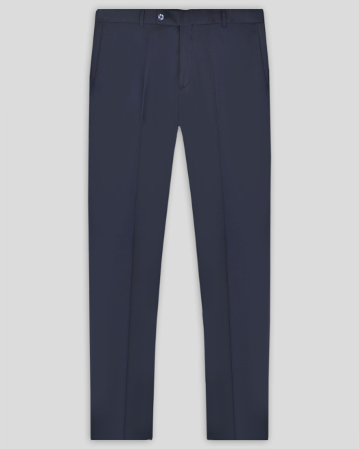 'ТЪМНОСИН КЛАСИЧЕСКИ ПАНТАЛОН СВОБОДЕН СИЛУЕТ /ЧАСТ ОТ КОСТЮМ/