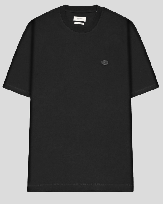 'ЧЕРНА ОВЪРСАЙЗ ТЕНИСКА ОТ ВИСОКОКАЧЕСТВЕН ПАМУК SUPIMA