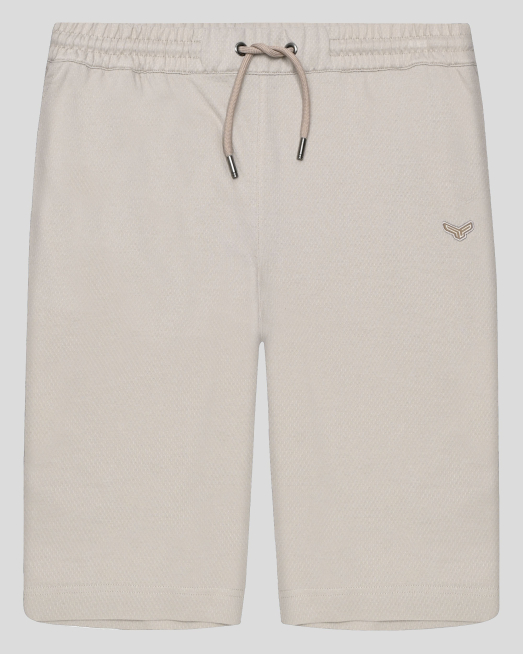 'БЕЖОВИ  БЕРМУДИ ОТ ДВОЙНО МЕРСЕРИЗИРАН ЕГИПЕТСКИ ПАМУК