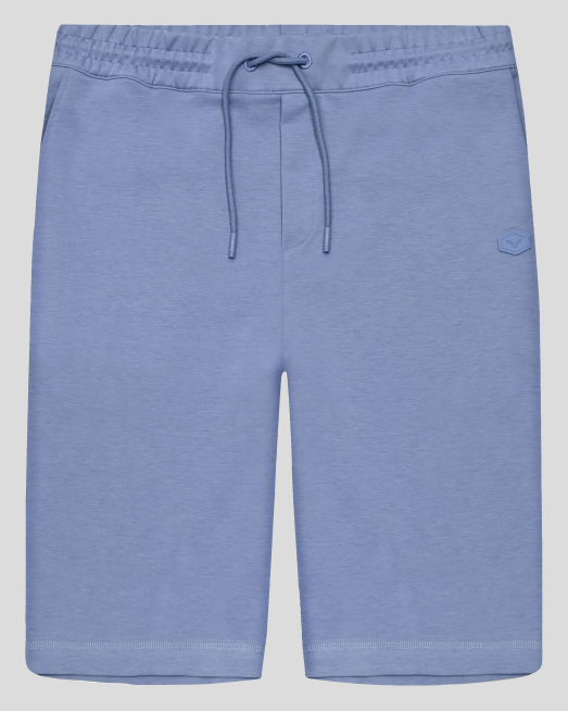 'СИНИ БЕРМУДИ ОВЪРСАЙЗ ОТ ВИСОКОКАЧЕСТВЕН ПАМУК SUPIMA