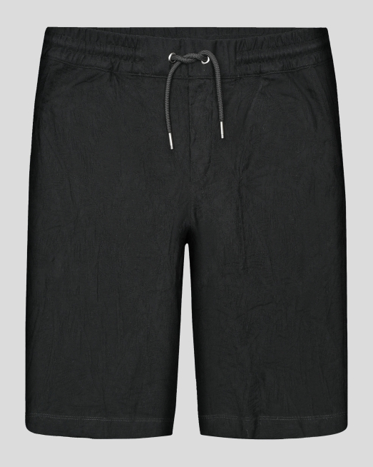 ' ЧЕРНИ PREMIUM БЕРМУДИ В ТОНАЛЕН ДЕСЕН НА ПАЛМИ