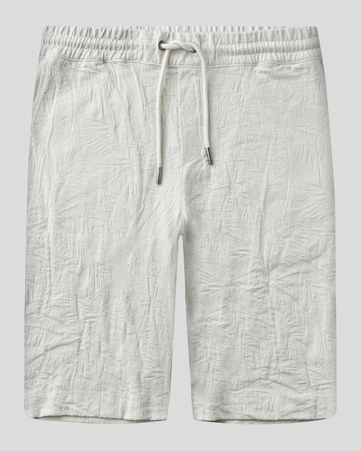 'БЕРМУДИ ОТ PREMIUM ТРИКО НА ПАЛМИ  В ЦВЯТ ЕКРЮ