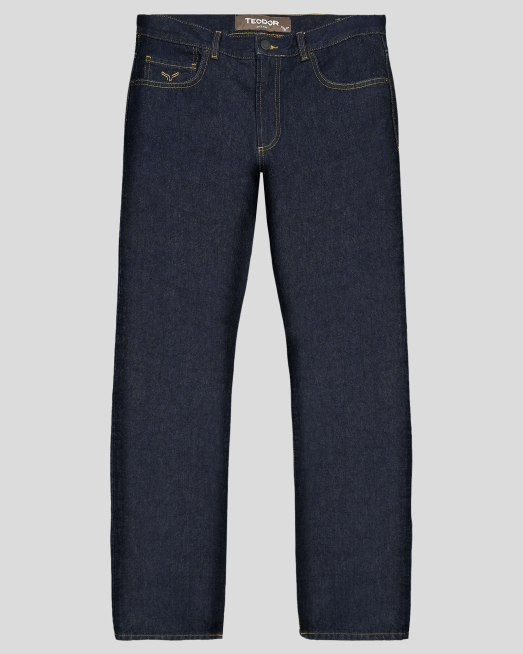 'ТЪМНОСИНИ ДЪНКИ REGULAR RELAXED FIT ( УДОБЕН И СВОБОДЕН СИЛУЕТ ) 