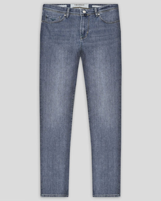 ' СИВИ ДЪНКИ С КОНТРАСТНА БРОДЕРИЯ ЛОГО СВОБОДЕН СИЛУЕТ