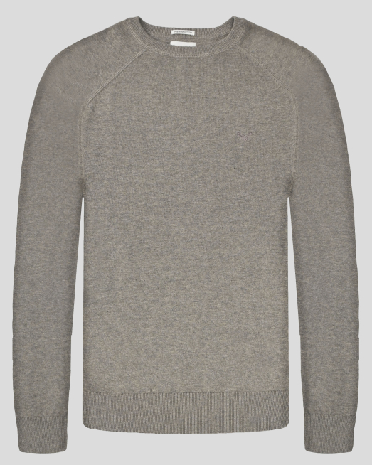 'СВЕТЛО КАФЯВ ПУЛОВЕР ОТ 100% PREMIUM ПАМУК С РЕГЛАН РЪКАВ