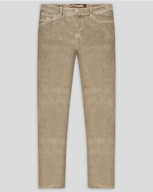 'БЕЖОВ ПАНТАЛОН В РИПСЕНА СТРУКТУРА И БРОДЕРИЯ ЛОГО