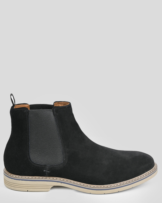 ' ЧЕРНИ  БОТИ ТИП ЧЕЛСИ ОТ ЕСТЕСТВЕН ВЕЛУР