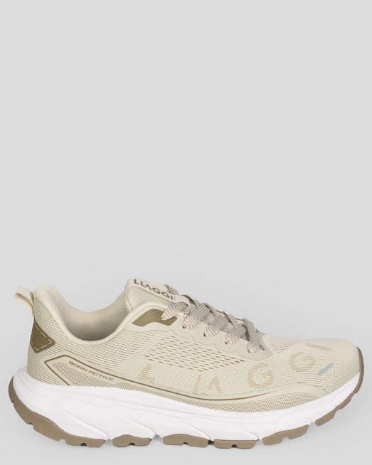 'БЕЖОВИ СПОРТНИ ОБУВКИ ТИП МАРАТОНКИ С TPR ПОДМЕТКА