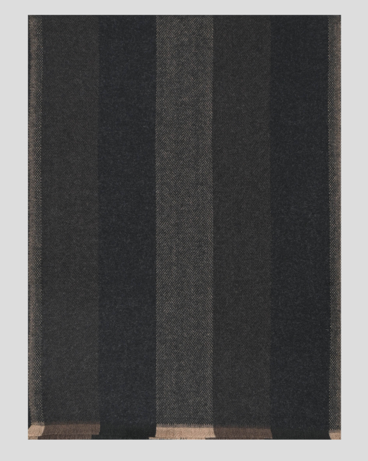 'ЧЕРНОКАФЯВ ФИН ШАЛ С РЕДУВАЩИ СЕ ЦВЕТОВЕ