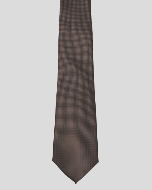 'СИТНО СТРУКТУРИРАНА КАФЯВА ВРАТОВРЪЗКА