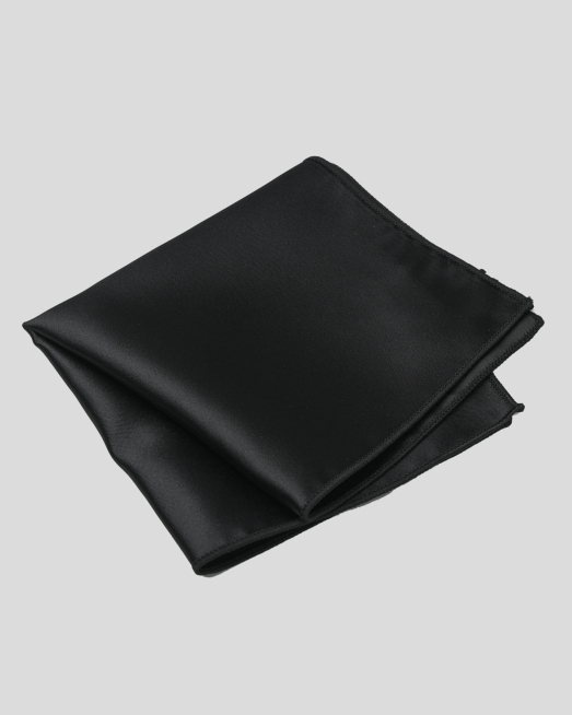 'ЧЕРНА САТЕНИРАНА КЪРПИЧКА ЗА САКО