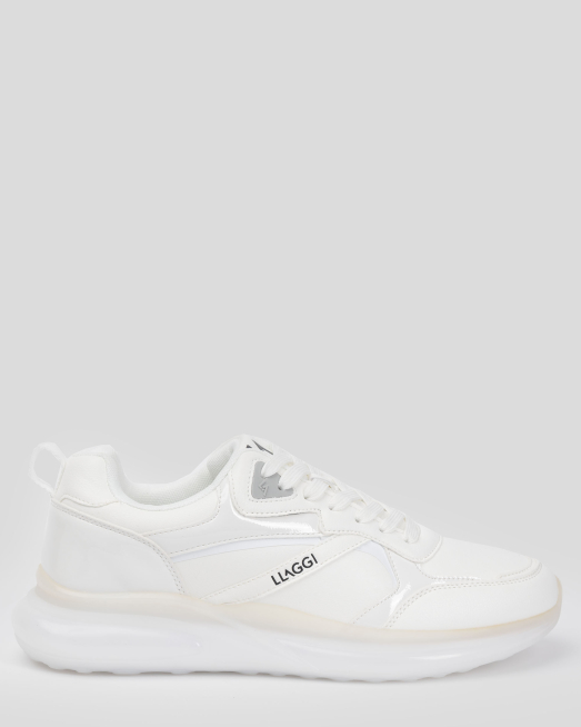 'БЕЛИ СПОРТНИ ОБУВКИ С ВЪЗДУШНА ПОДМЕТКА ТИП "POPCORN"