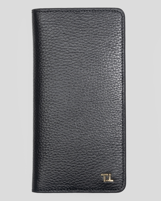 'ЧЕРЕН ПОРТФЕЙЛ ОТ 100% ЕСТЕСТВЕНА КОЖА ШАГРЕН