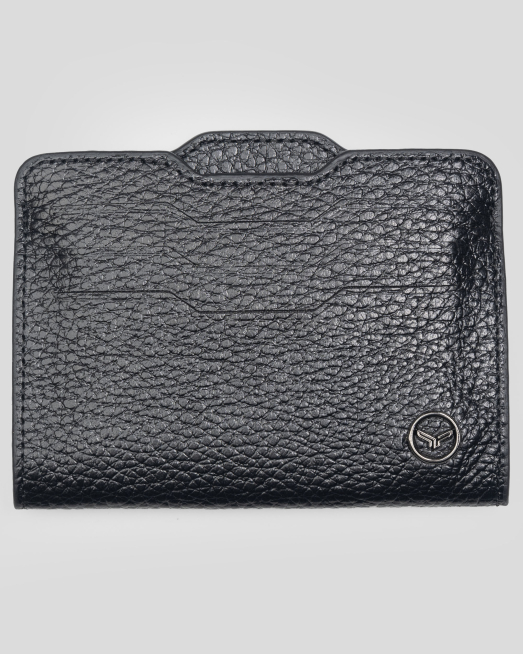 'ЧЕРЕН ВИЗИТНИК ОТ 100% ЕСТЕСТВЕНА ШАГРЕНИРАНА КОЖА