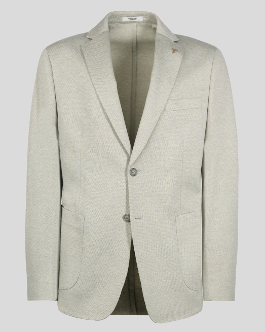 'СВЕТЛОЗЕЛЕНО САКО МЕЛАНЖ ВТАЛЕН СИЛУЕТ С ЛОГО АКСЕСОАР