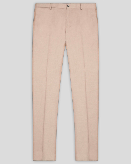 'КЛАСИЧЕСКИ ПАНТАЛОН В ЦВЯТ СЬОМГА ВТАЛЕН СИЛУЕТ /ЧАСТ ОТ КОСТЮМ/