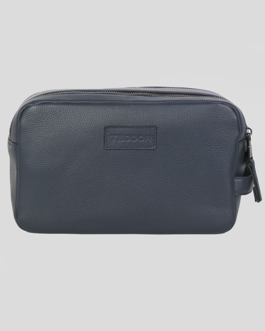 'ТЪМНОСИН НЕСЕСЕР ОТ 100% ЕСТЕСТВЕНА КОЖА 