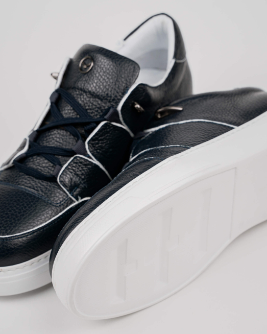 'ТЪМНО СИНИ ШАГРЕНИРАНИ КЕЦОВЕ