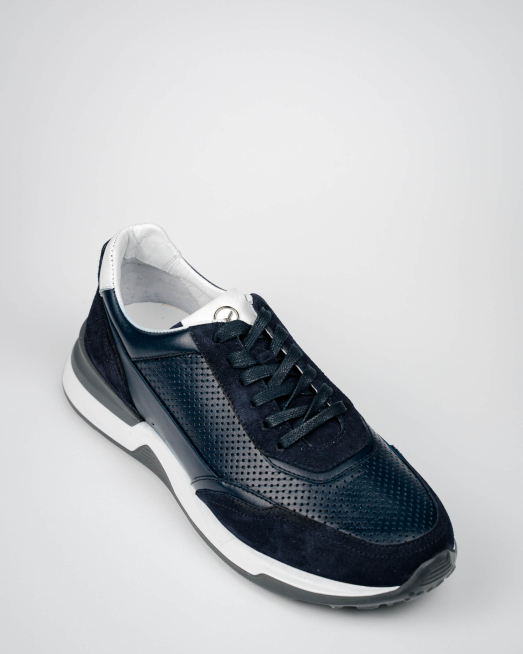 'ТЪМНО СИНИ МАРАТОНКИ С ЛОГО И ВЕЛУР