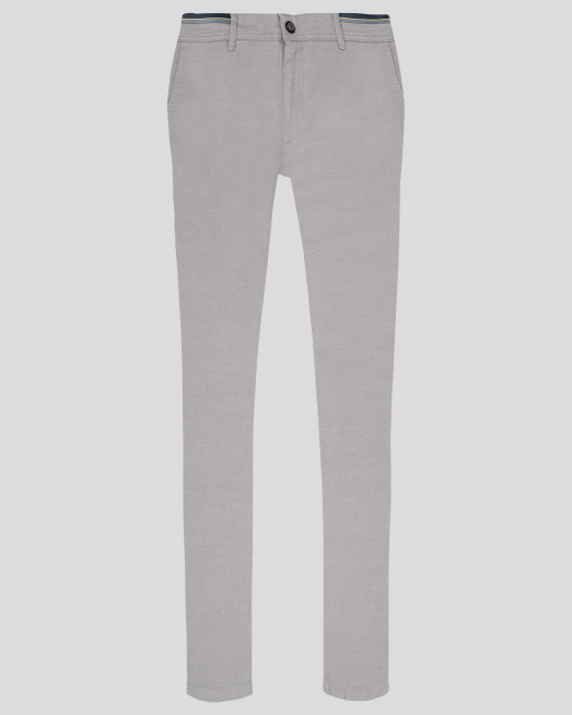 'СВЕТЛО СИВ ПАНТАЛОН В ПАНАМЕНА СТРУКТУРА