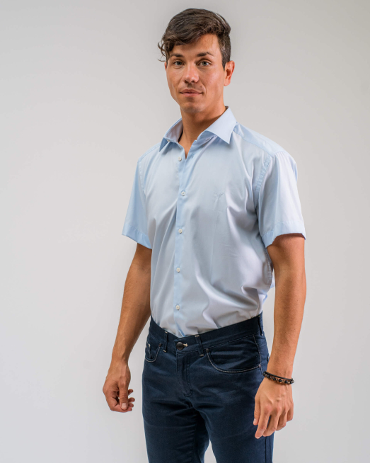 'СВЕТЛО СИНЯ РИЗА БАЗОВ МОДЕЛ