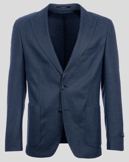 'МЕЛАНЖИРАНО САКО ВЪВ ВТАЛЕН СИЛУЕТ 