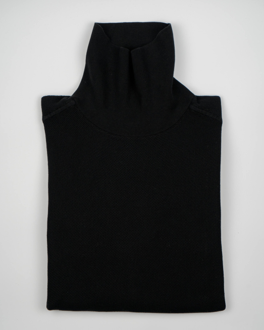 'СТРУКТУРЕН ПУЛОВЕР С ПОЛО ЯКА 