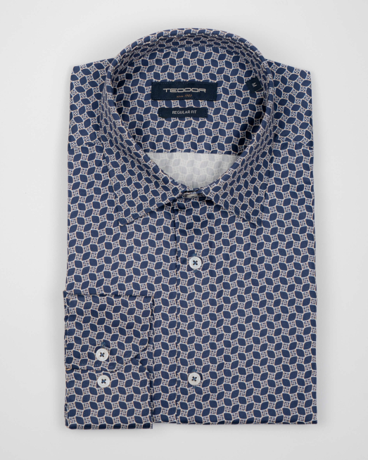 'ПАМУЧНА РИЗА СВОБОДЕН СИЛУЕТ