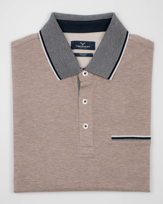 'БЛУЗА ОТ МЕРСЕРИЗИРАН ПАМУК