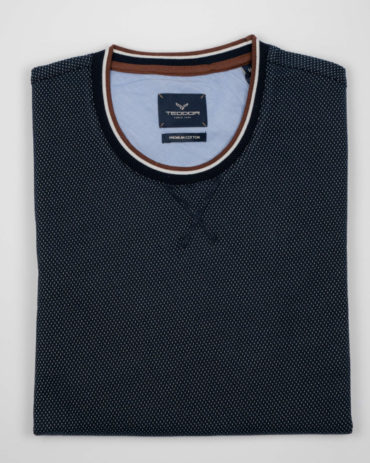 'ЖАКАРДОВА БЛУЗА С ДЕСЕНАЦИИ 