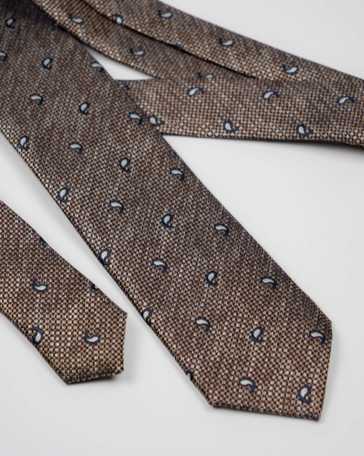 'КАФЯВА МЕЛАНЖИРАНА ВРАТОВРЪЗКА 