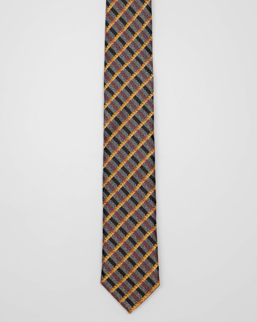 'МНГОЦВЕТНА ВРАТОВРЪЗКА С МОТИВ КАРЕ