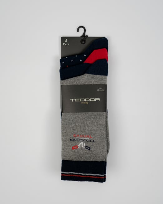 'ДЪЛГИ ЧОРАПИ В КОМПЛЕКТ ОТ 3 БРОЯ