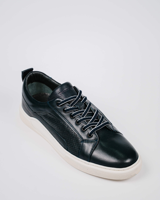 'ТЪМНО СИНИ КОМБИНИРАНИ ОБУВКИ 