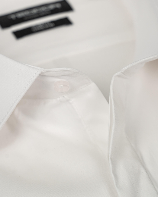 'БЯЛА ПАМУЧНА РИЗА С ЕЛАСТАН